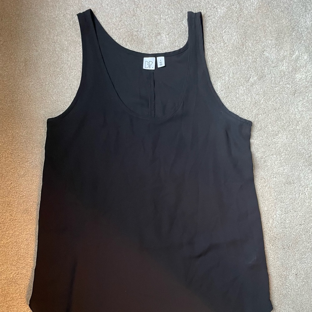 Sheer Black tank top